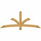 Ekena Millwork Davenport Rough Sawn Timber Gable Bracket, Western Red Cedar, 72"W x 30"H x 4"D x 4"F, 10/12 Pitch GBW072X30X0404DAV00RWR - alternate 1
